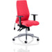 Dynamic Independent Seat & Back Posture Chair With Yellow Fabric Height Adjustable Arms Onyx Without Headrest High Back