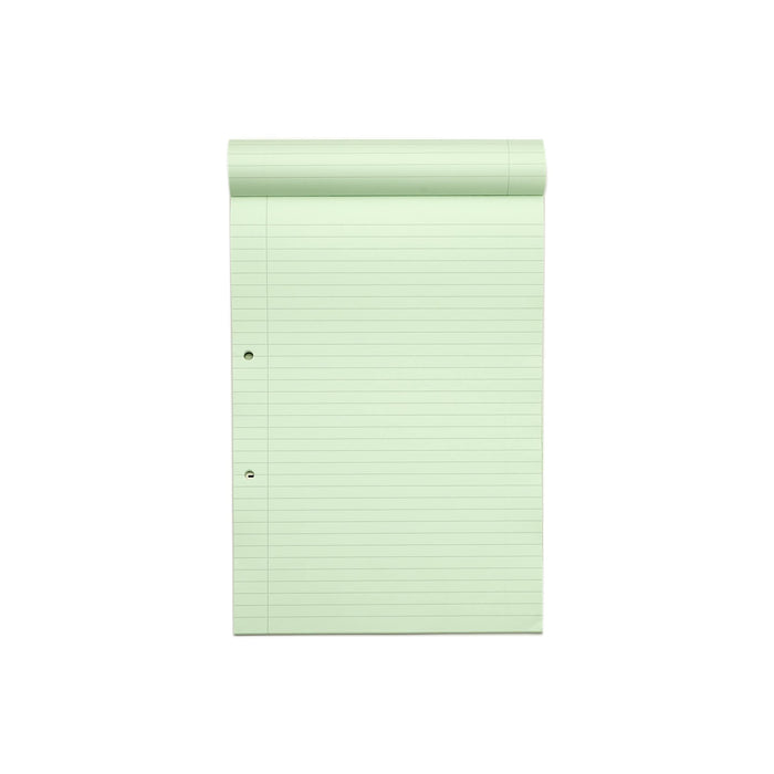 Rhino A4 Special Refill Pad 50 Leaf Feint Ruled 8mm With Margin Green Tinted Paper (Pack 6) - HAGFM-0