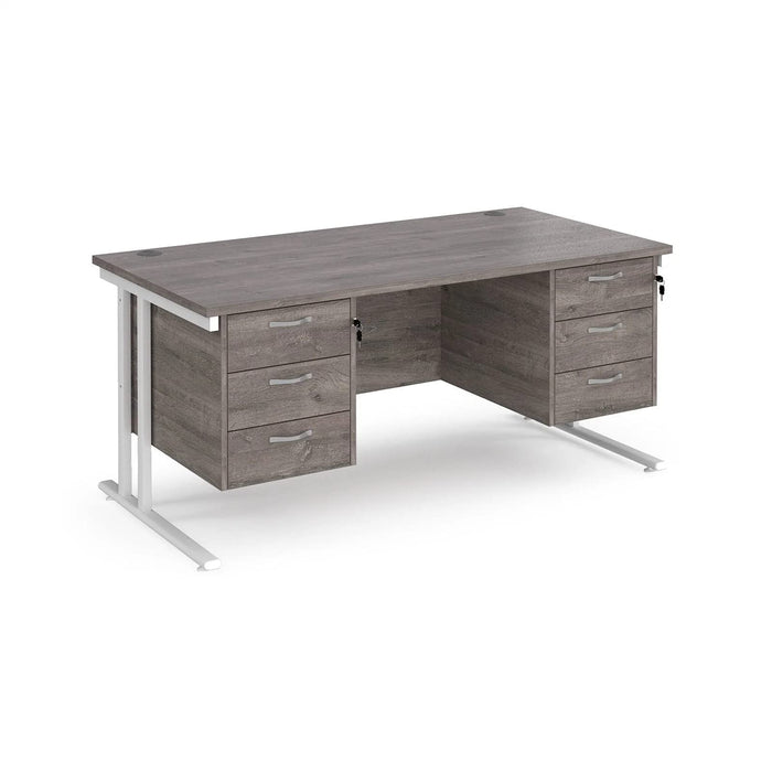 Dams International Desk MC16P33WHGO 1,600 x 800 x 725 mm