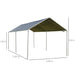 OutSunny Portable Garage Grey 5,950 x 2,600 mm