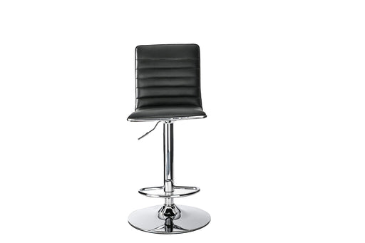 Alphason High Back Bar Stool with Adjustable Seat Colby Black