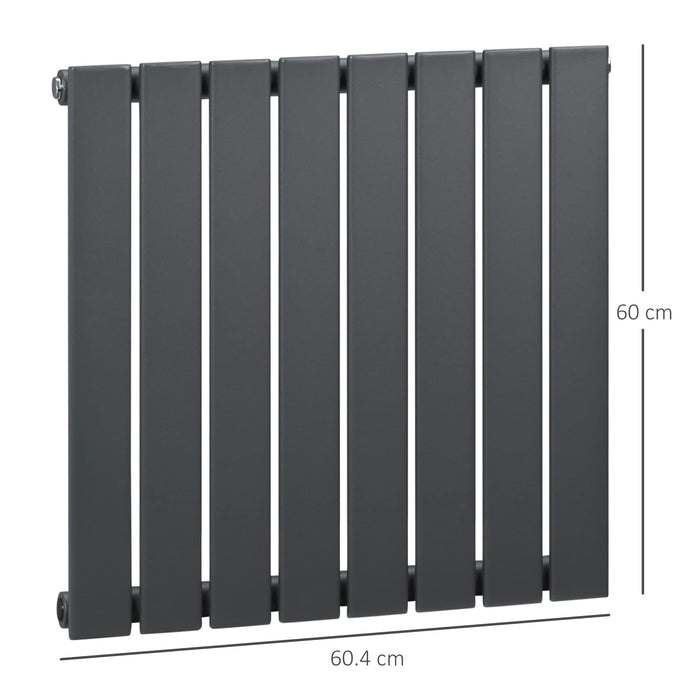 HOMCOM Panel Radiator 820-311V00GY 60.4 (W) x 0.1 (D) x 60 (H) cm