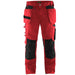 BLÅKLÄDER Trousers 15551860 Cotton, PL (Polyester) Stone, Black Size 38R