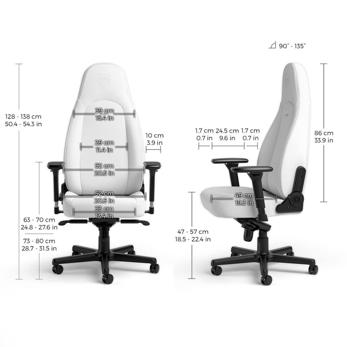 Noblechairs Icon Gaming Chair Wht