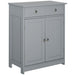 kleankin Floor Cabinet Grey 300 x 750 mm