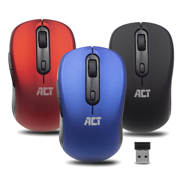 ACT Wireless Mouse AC5125 With USB Black