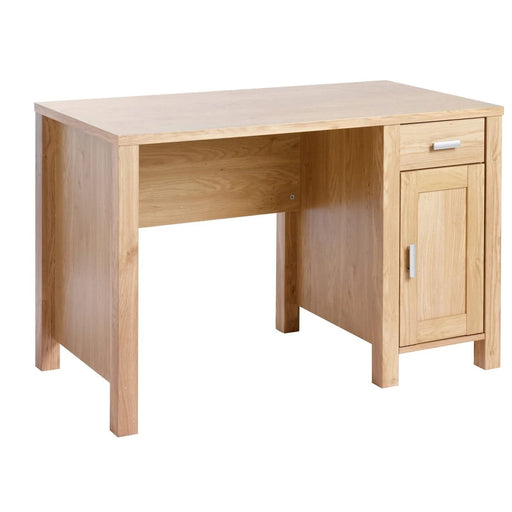 Rectangular Home Workstation Natural Oak Wood Panel End Legs Natural Oak Amazonia 1200 x 600 x 760mm