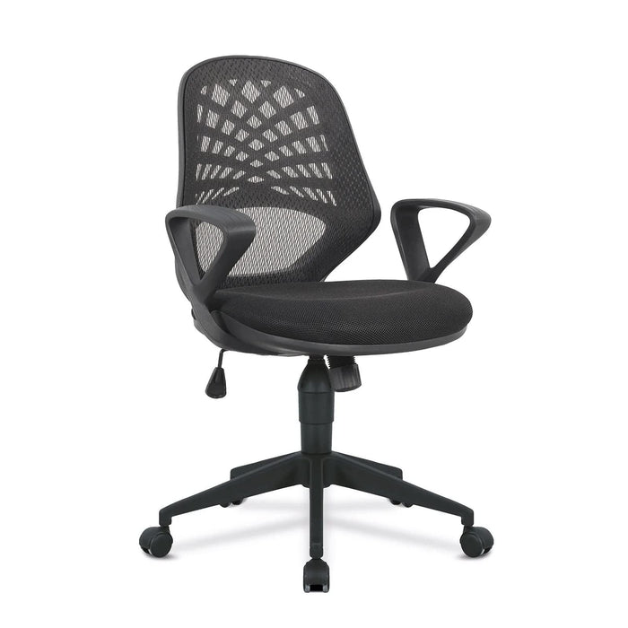 Nautilus Designs Office Chair Bcm/K116/Rd Mesh Red Black