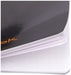 Rhodia Notebook 119186C A5 Dotted Stapled Side Bound Laminated Cardboard Soft Cover Black 96 Pages 48 Sheets