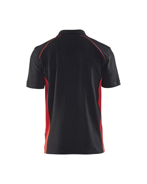 BLÅKLÄDER T-shirt 33241050 Cotton, PL (Polyester) Black, Red Size S