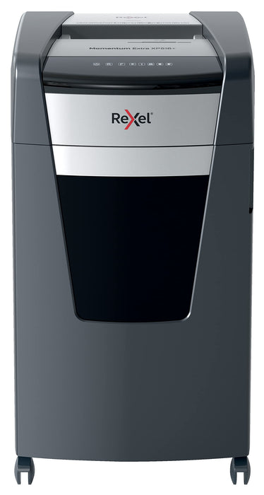 Rexel Momentum Extra XP516+ Micro-Cut Shedder Jam Fee Technology Security Level P-5 16 Sheets