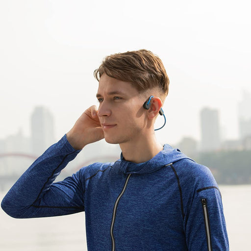 Shokz OpenMove Blue Bone Conduction Bluetooth NeckBand Headset