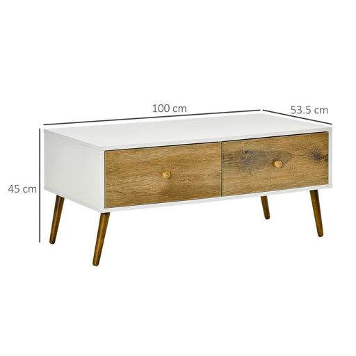 HOMCOM Coffee Table 839-117 1,000 x 535 x 450 mm