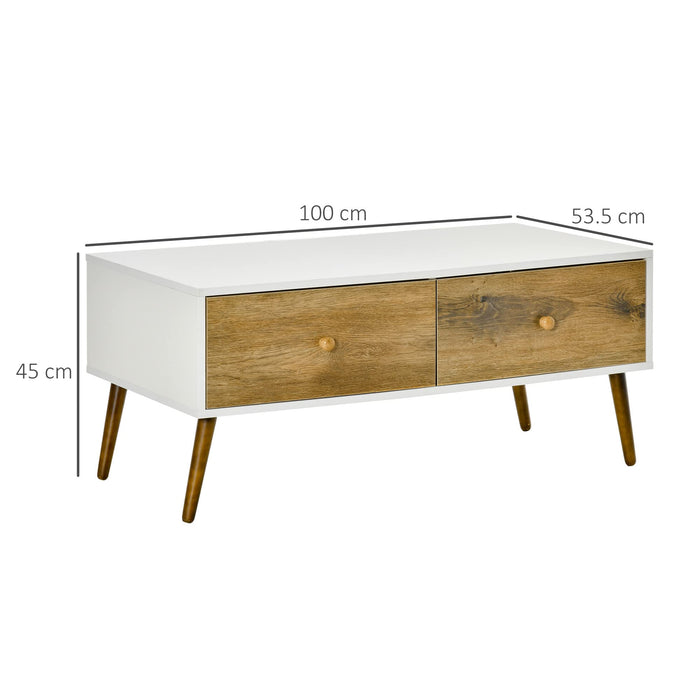 HOMCOM Coffee Table 839-117 1,000 x 535 x 450 mm