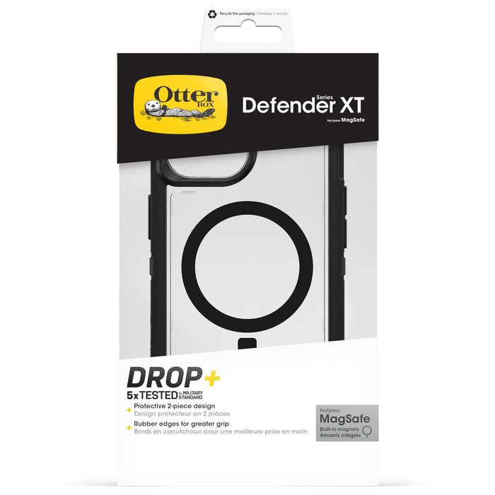 OtterBox Defender XT Clear Apple iPhone 15/iPhone 14/iPhone 13 Dark Side - clear/black