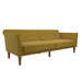 Novogratz 3 Seat Sofa MUSTARD LINEN Linen 2,044.70 (W) x 825.50 (D) x 850.90 (H) mm