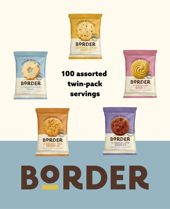 Border Biscuits 5 Varieties Pk100