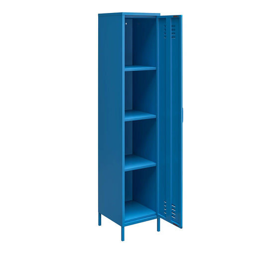 Novogratz Storage Cabinet 5244810COMNUK Blue 380 (W) x 400.1 (D) x 1,849.9 (H) mm