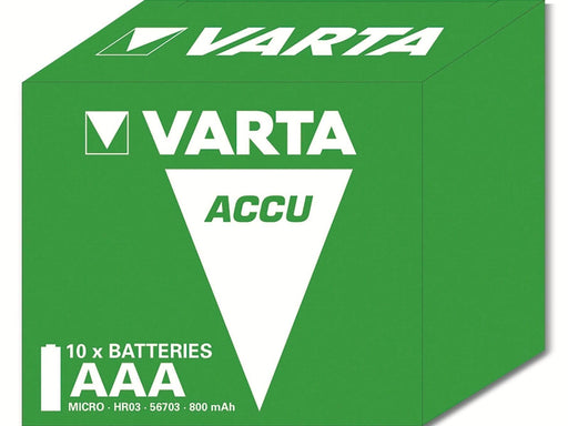 Varta Rechargeable Battery Aaa Pk10