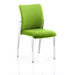 Dynamic Visitor Chair Academy Seat Myrrh Green Without Arms Fabric