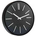 Orium by CEP Analog Wall Clock 11045 35 x 4.8cm Black & Silver