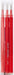 Pilot FriXion Ball Rollerball Pen Refill 0.35 mm Red Pack of 3