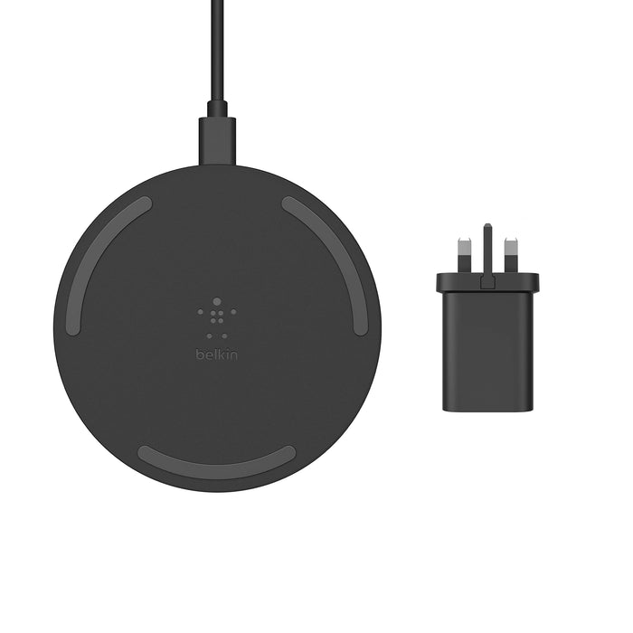 Belkin Wireless Charging Pad with USB-C Cable Black