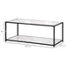 HOMCOM Coffee Table 839-236WT 600 (W) x 1,200 (D) x 460 (H) mm