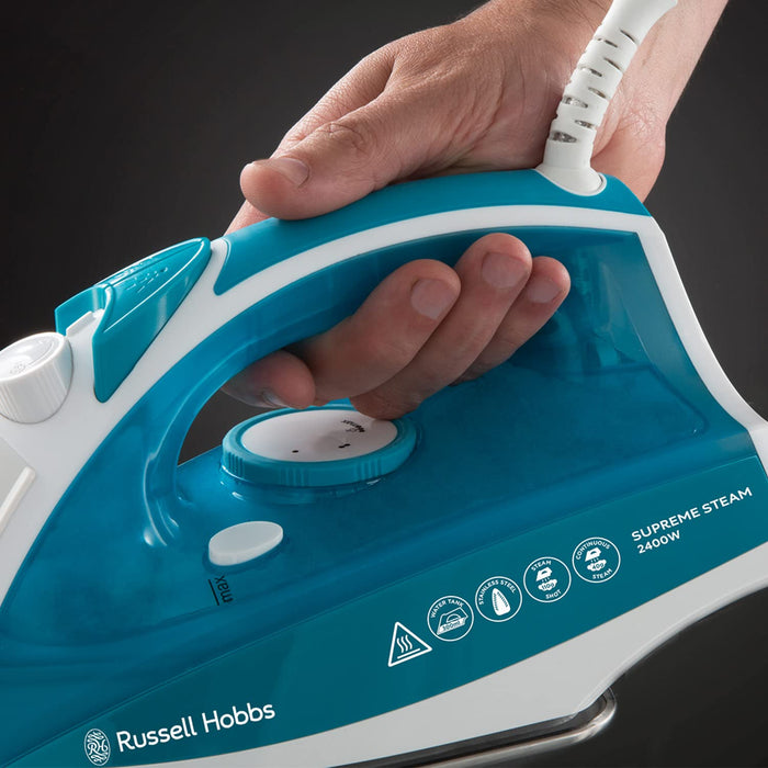 Russell Hobbs Steam Iron Supreme Traditional 2400W Blue