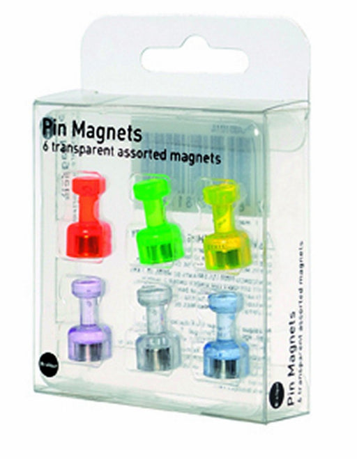 Bi-Office Whiteboard Magnets Multicolour IM356601 Pack of 6