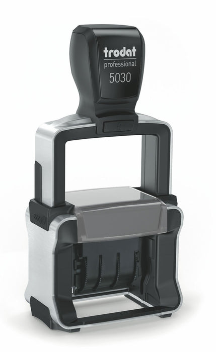 Trodat Professional 5030 Dater Self-Inking Stamp 24 x 4mm Black