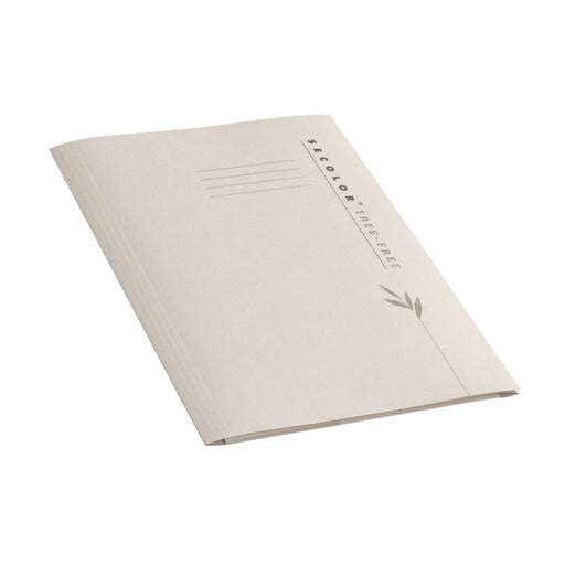 Djois Tree-Free Document File A4 Cream PaperWise Cardboard 225 gsm Pack of 10