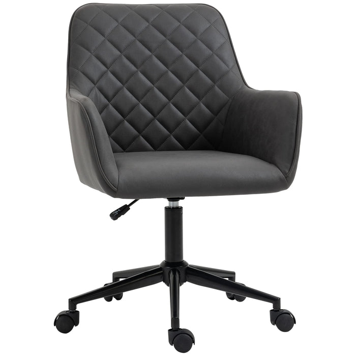 Vinsetto Chair 921-371V70 Grey 64 (W) x 59.5 (D) x 102 (H) mm