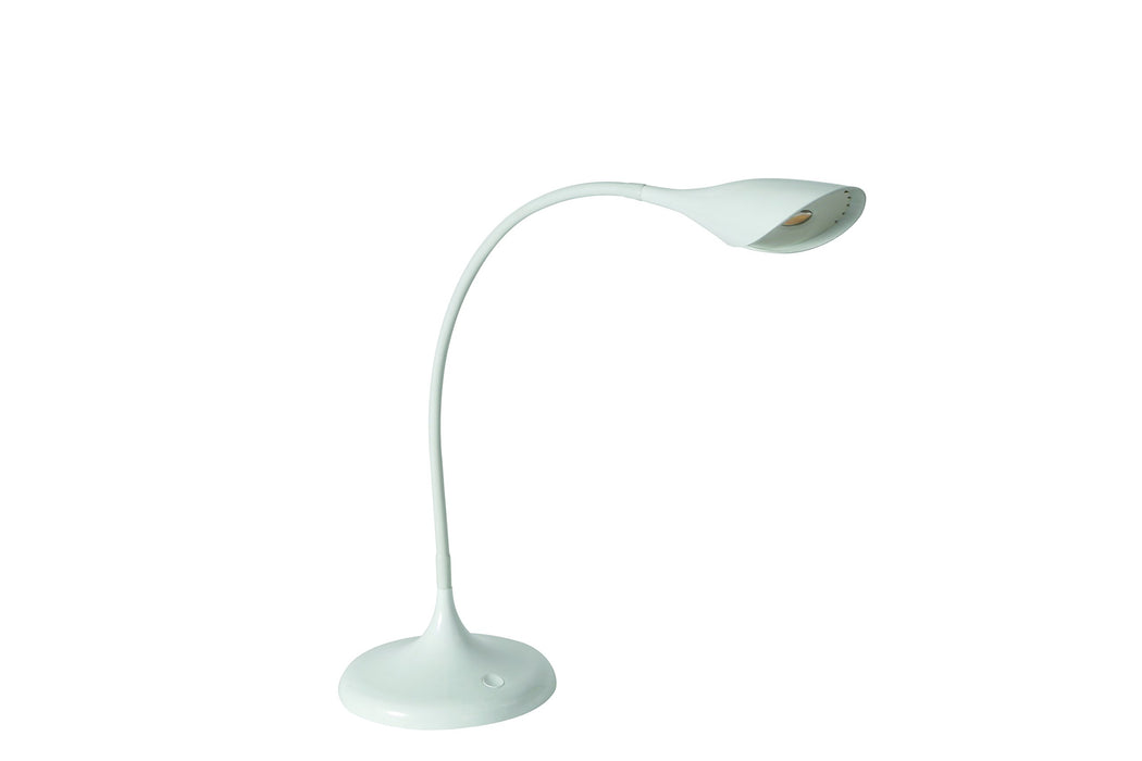 Alba Desk Lamp Ledarum White White