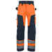 BLÅKLÄDER Trousers 15661811 Cotton, PL (Polyester) Orange, Navy Blue Size 36R