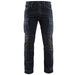 BLÅKLÄDER Trousers 14591142 Cottone, PA (Polyamide) Navy Blue, Black Size 36S