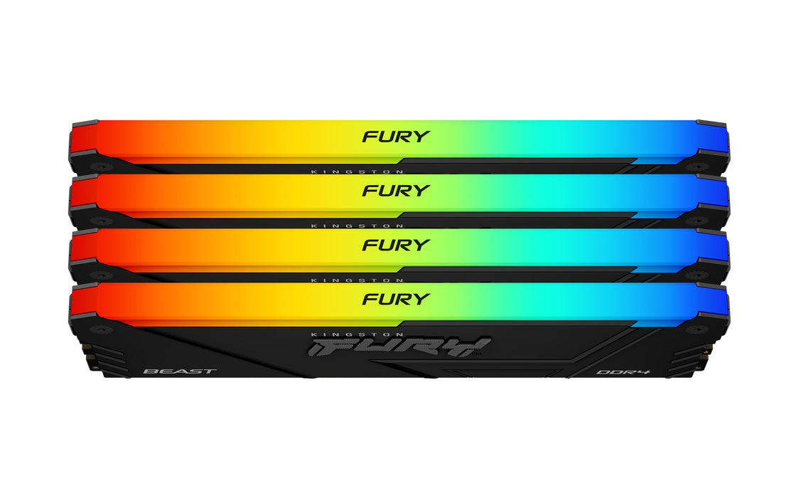 128GB 3600 DDR4 DIMM Kit4 FURY Beast RGB