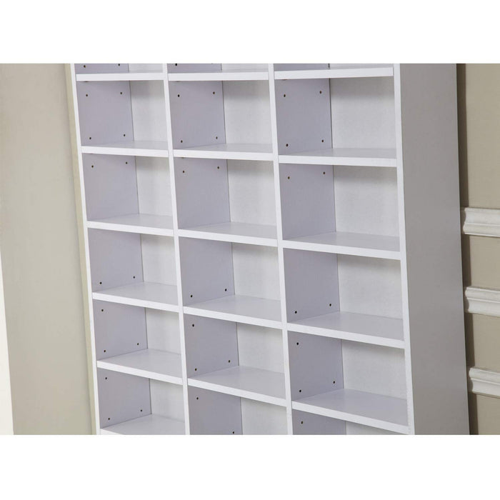 Homcom Shelving Unit Black for 1116 CDS White