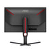 AOC Gaming U27G3X - LED monitor - gaming - 27" - 3840 x 2160 4K @ 160 Hz - Fast IPS - 1000:1 - DisplayHDR 400 - 1 ms - 2xHDMI, 2xDisplayPort - black, red