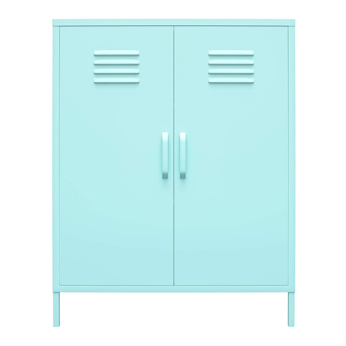 Novogratz Storage Cabinet 3384810COMNUK Blue 800.1 (W) x 400.1 (D) x 1,015 (H) mm