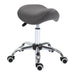 HOMCOM Cosmetic Stool Height Adjustable Salon Massage Spa Chair Grey