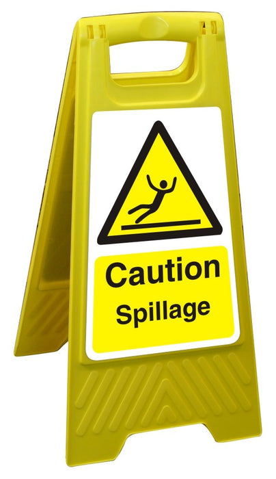 Floor Sign Spillage Polypropylene 60 x 30 cm