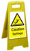 Floor Sign Spillage Polypropylene 60 x 30 cm