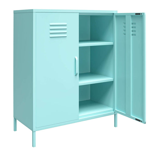 Novogratz Storage Cabinet 3384810COMNUK Blue 800.1 (W) x 400.1 (D) x 1,015 (H) mm