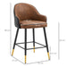 HOMCOM Bar Stool 835-807V70MX Brown