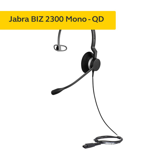 Jabra BIZ 2300 QD Mono - Headset - on-ear - wired