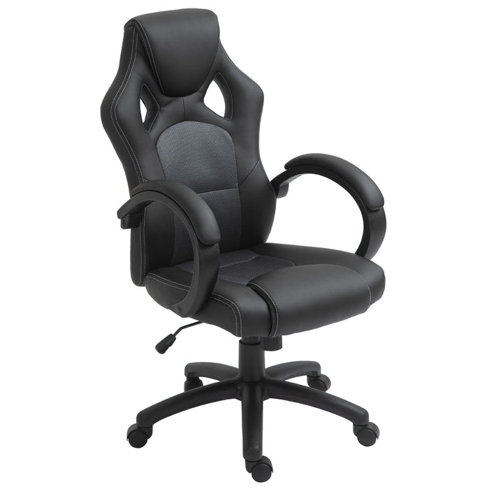 HOMCOM Office Chair A2-0087 Black 61 (W) x 71 (D) x 118 (H) mm