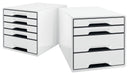 Leitz Desktop Drawers 52142001 White A4 Maxi White 28.7 (W) x 27 (H) cm