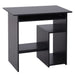 HOMCOM Computer Desk Black 450 x 735 mm