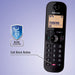 Panasonic Home Telephone KX-TGC260EB Black